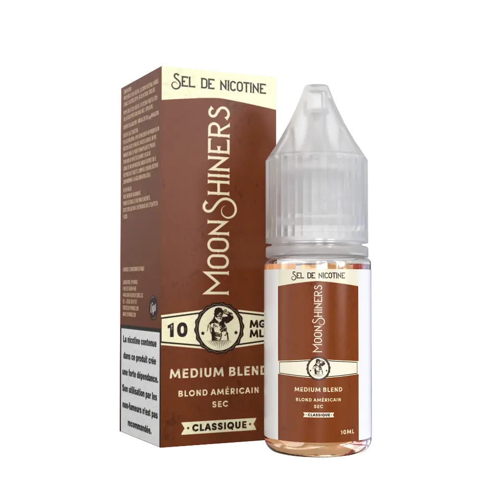 [Moonshiners] Salt Medium blend - 10mL