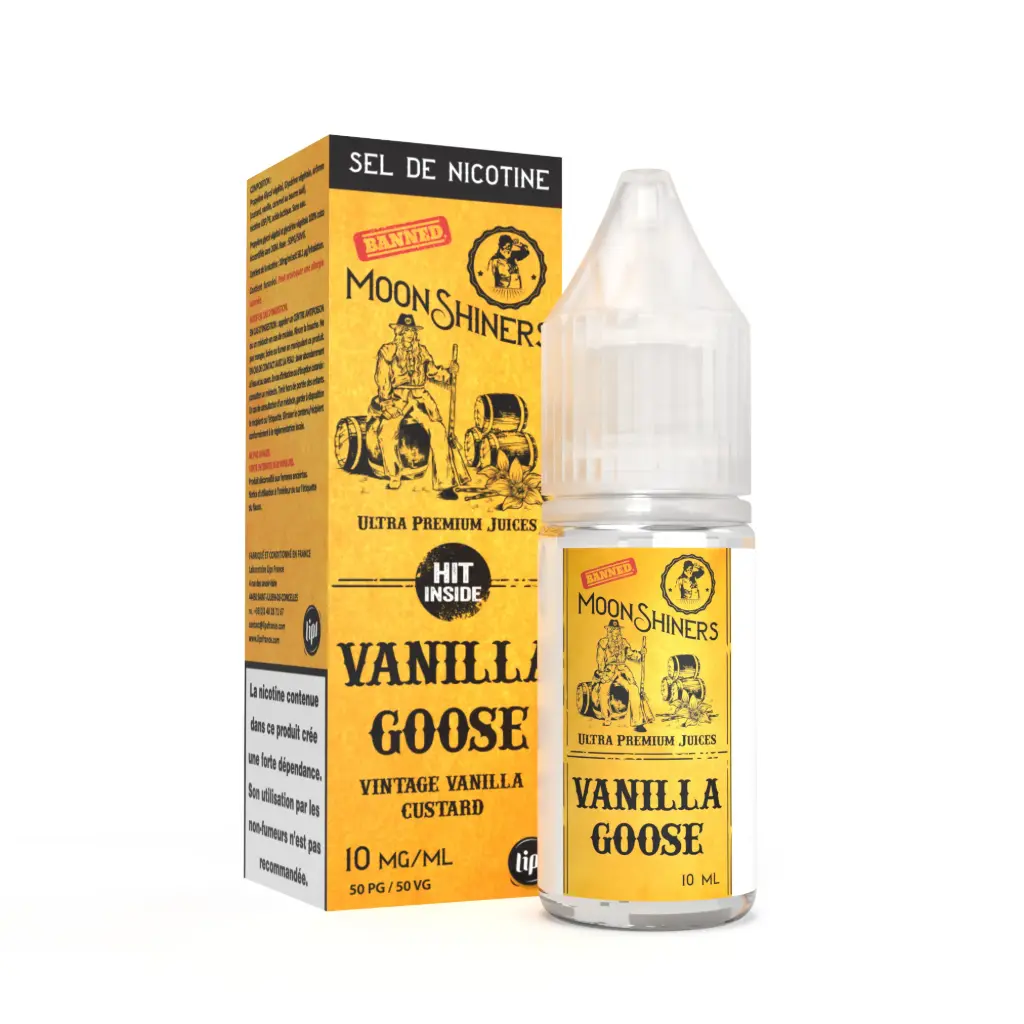 [Moonshiners] Hit Inside Vanilla Goose - 10mL