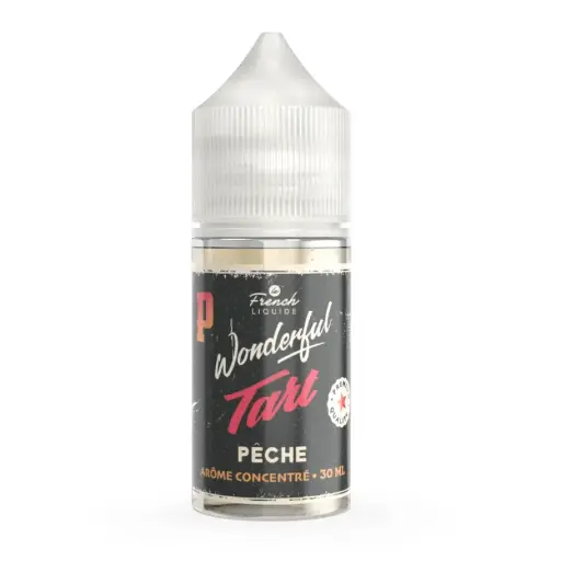 [CONC-WNDRTRT-PECHE-30-00] [Le French Liquide] Concentré Wonderful Tart Pêche - 30mL