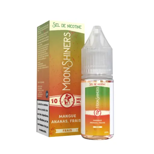 [Moonshiners] Salt Mangue Ananas Fraise frais - 10mL