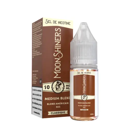 [Moonshiners] Salt Medium blend - 10mL