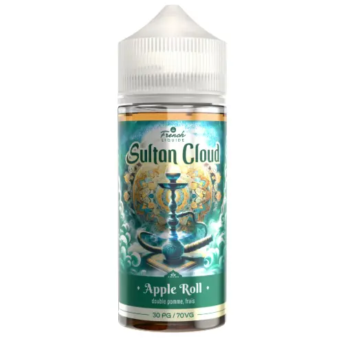 [SULTAN-APPLEROLL-100-00] [Le French Liquide] Sultan Cloud Apple Roll - 100mL
