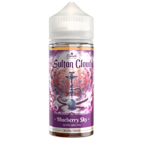 [SULTAN-BLUSKY-100-00] [Le French Liquide] Sultan Cloud Blueberry Sky - 100mL